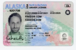Alaska Fake ID - UV-Tested Scannable ID