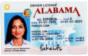Alabama Fake ID - Scannable Teslin and PVC Card