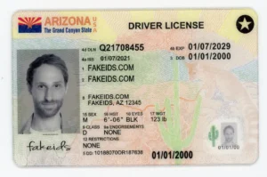Arizona Fake ID - Scannable, UV-Tested Replica