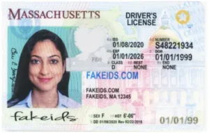 Massachusetts Polycarbonate Fake ID - Genuine RMV-Grade Material