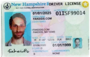 New Hampshire Fake ID - Teslin and PVC, UV-Verified Build