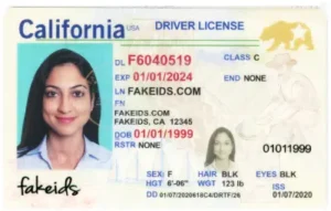 California Fake ID - Scannable, UV-Tested Replica