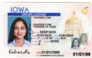Iowa Fake ID - Teslin and PVC Scannable Replica