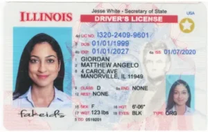 Illinois Fake ID - Scannable, UV-Tested Replica