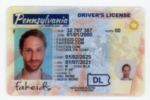 Premium Pennsylvania Polycarbonate Fake ID - Official State Material