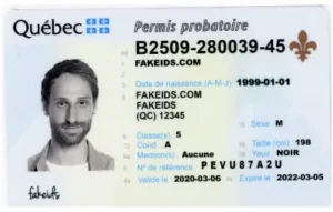 Quebec Fake ID - Scannable SAAQ Permis