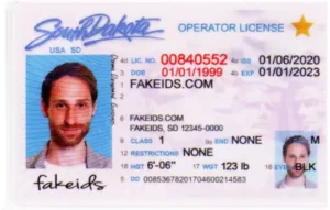 South Dakota Fake ID - Scannable, UV-Tested Build