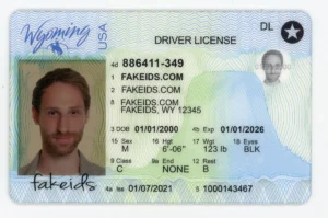 Wyoming Fake ID - UV-Tested Teslin and PVC Replica