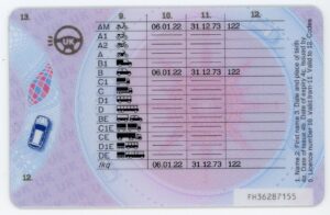UK Provisional Polycarbonate Licence - Genuine DVLA-Grade Material