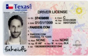Texas Fake ID - Scannable, UV-Tested Replica