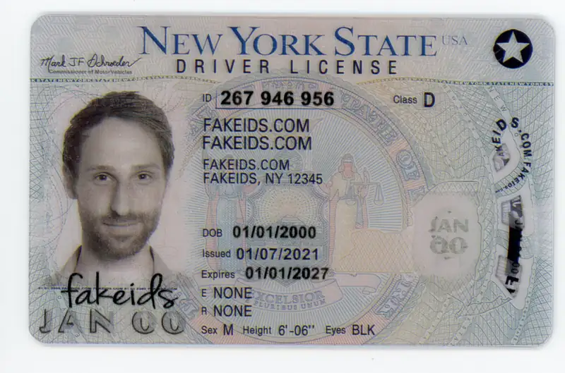 New York Fake ID - Scannable Teslin and PVC Replica